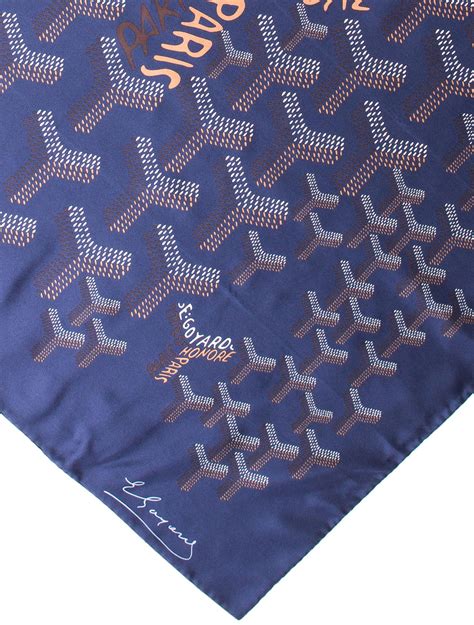 goyard scarf replica|goyardine scarf.